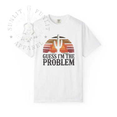 Wallen Guess I'm The Problem Comfort Colors Tee - Sunlit Funlit Country Music Tees